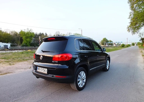 Volkswagen Tiguan cena 51800 przebieg: 208000, rok produkcji 2012 z Międzyrzec Podlaski małe 172